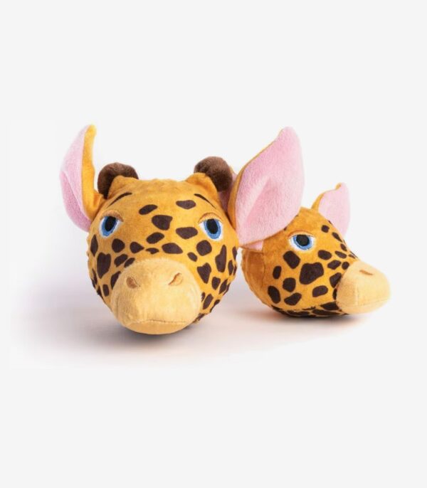 Giraffe Faball Squeaky Stuffing-Free