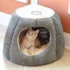 Armarkat House Cat Bed in Beige