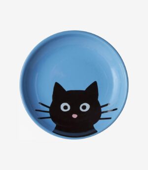 Cat Face Non-skid Ceramic Cat Dish