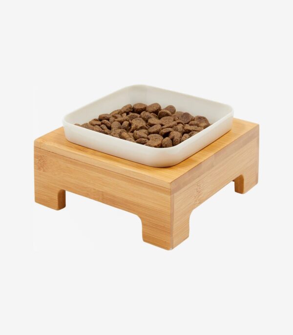Square Melamine Dog & Cat Bowl