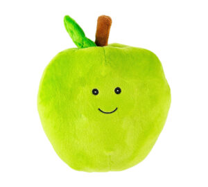 Fetchable Soft Apple Dog Toy