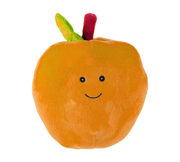 Fetchable Soft Apple Dog Toy