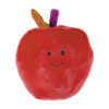 Fetchable Soft Apple Dog Toy