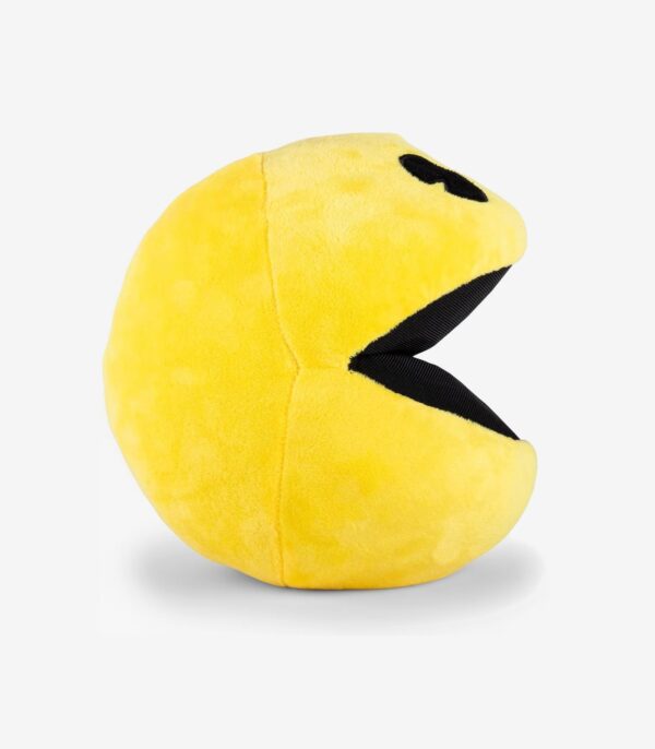 Pac-Man Figure Plush Squeaky Dog Toy